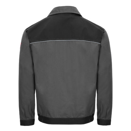 NITRAS MOTION TEX LIGHT, werkjas, grijs/zwart
