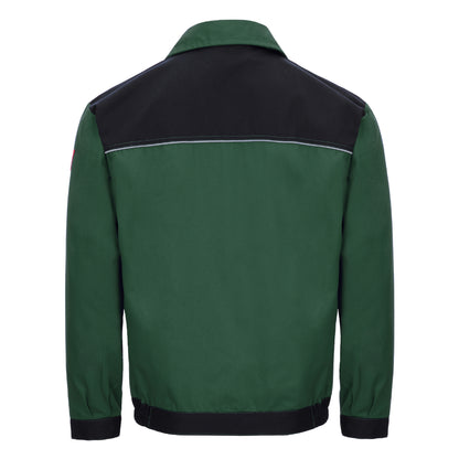 NITRAS MOTION TEX LIGHT, werkjas, groen/zwart