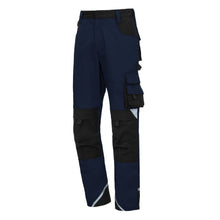 NITRAS MOTION TEX PLUS, werkbroek, lang, marineblauw/zwart