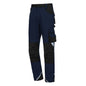 NITRAS MOTION TEX PLUS, werkbroek, lang, marineblauw/zwart
