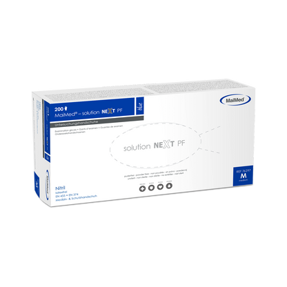 MaiMed-solution next blauwe nitrilhandschoenen, niet-steriel, latexvrij, 200 stuks/doos