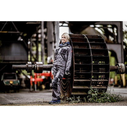 NITRAS MOTION TEX PLUS, werkjas, grijs/zwart
