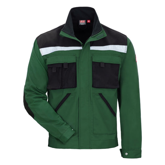 NITRAS MOTION TEX PLUS, werkjas, groen/zwart