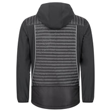 NITRAS MOTION TEX PLUS, gewatteerd softshell jack, zwart
