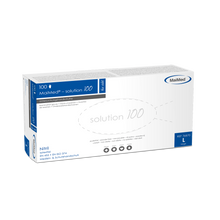 MaiMed-solution 100 latexvrije handschoenen, blauwviolet, niet-steriel, poedervrij, 100 stuks/doos