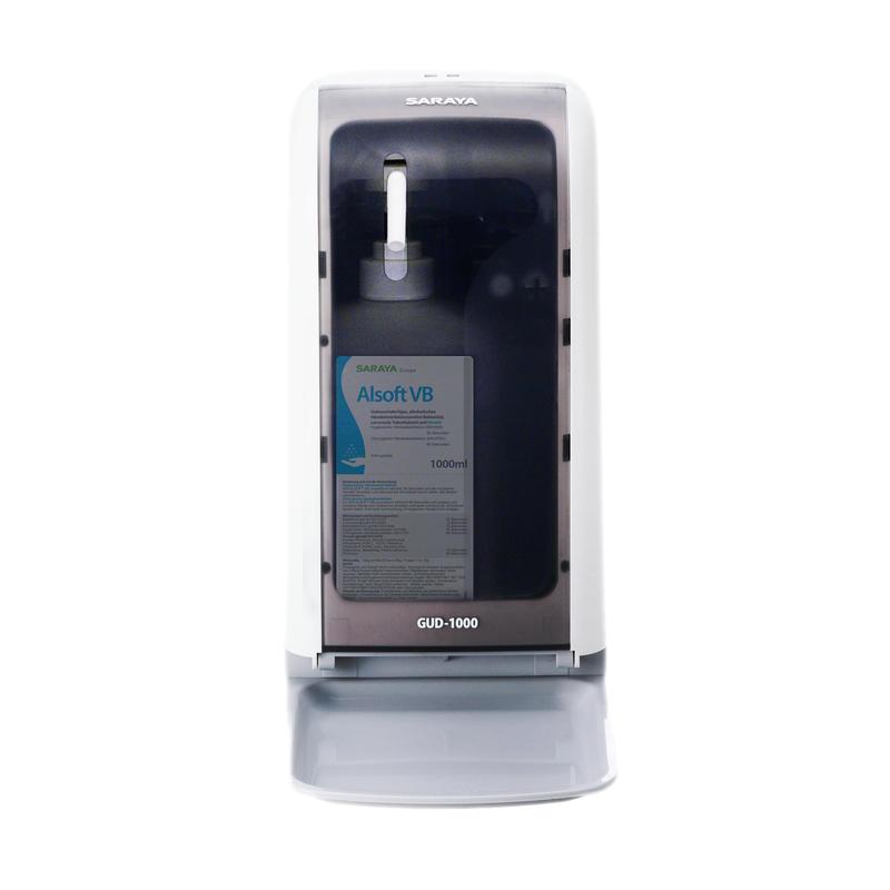 Saraya GUD-1000 Dispenser voor desinfectiemiddel en zeep (batterijen niet inbegrepen) | 1 stuk
