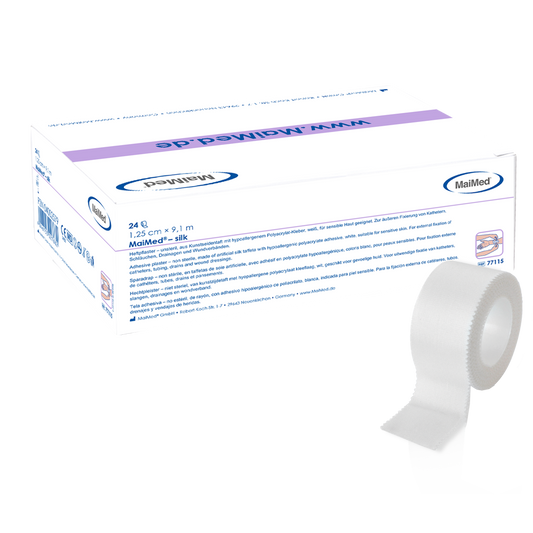 MaiMed-zijdehechtpleister van kunstzijdetafzijde