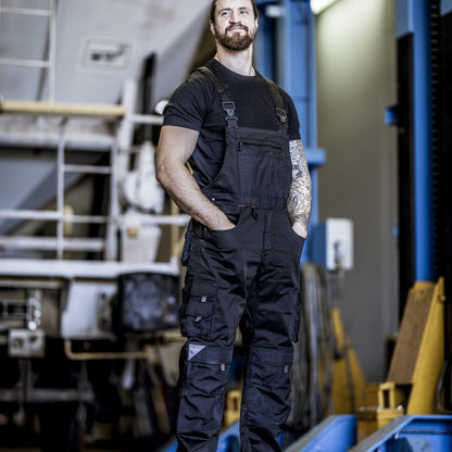 NITRAS MOTION TEX PRO FX, tuinbroek, zwart