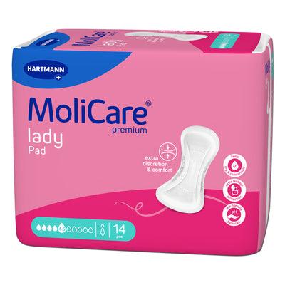 Uitlopende artikelen: Hartmann MoliCare Premium Lady Pad 4,5 druppels incontinentieverband | Verpakking (14 stuks)