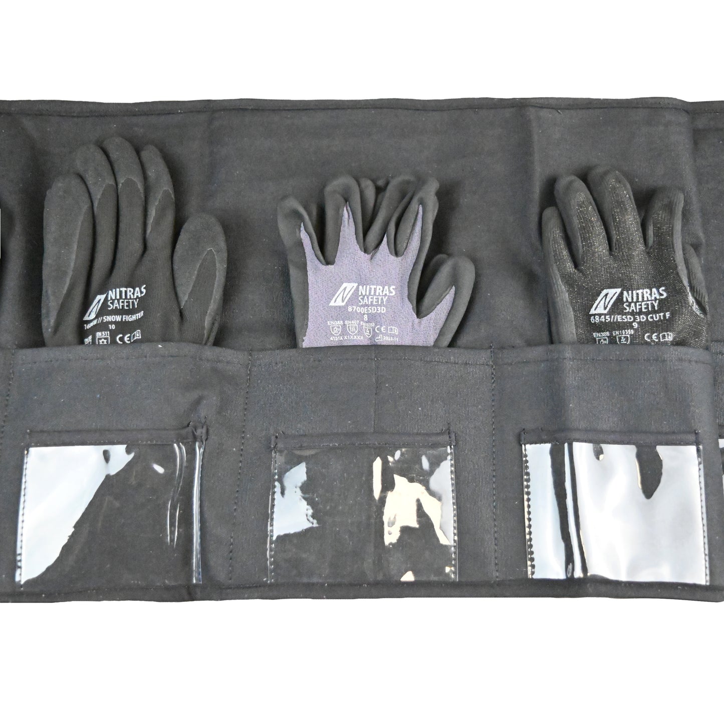 NITRAS monsterrol, zwart | Pak (1 stuk)