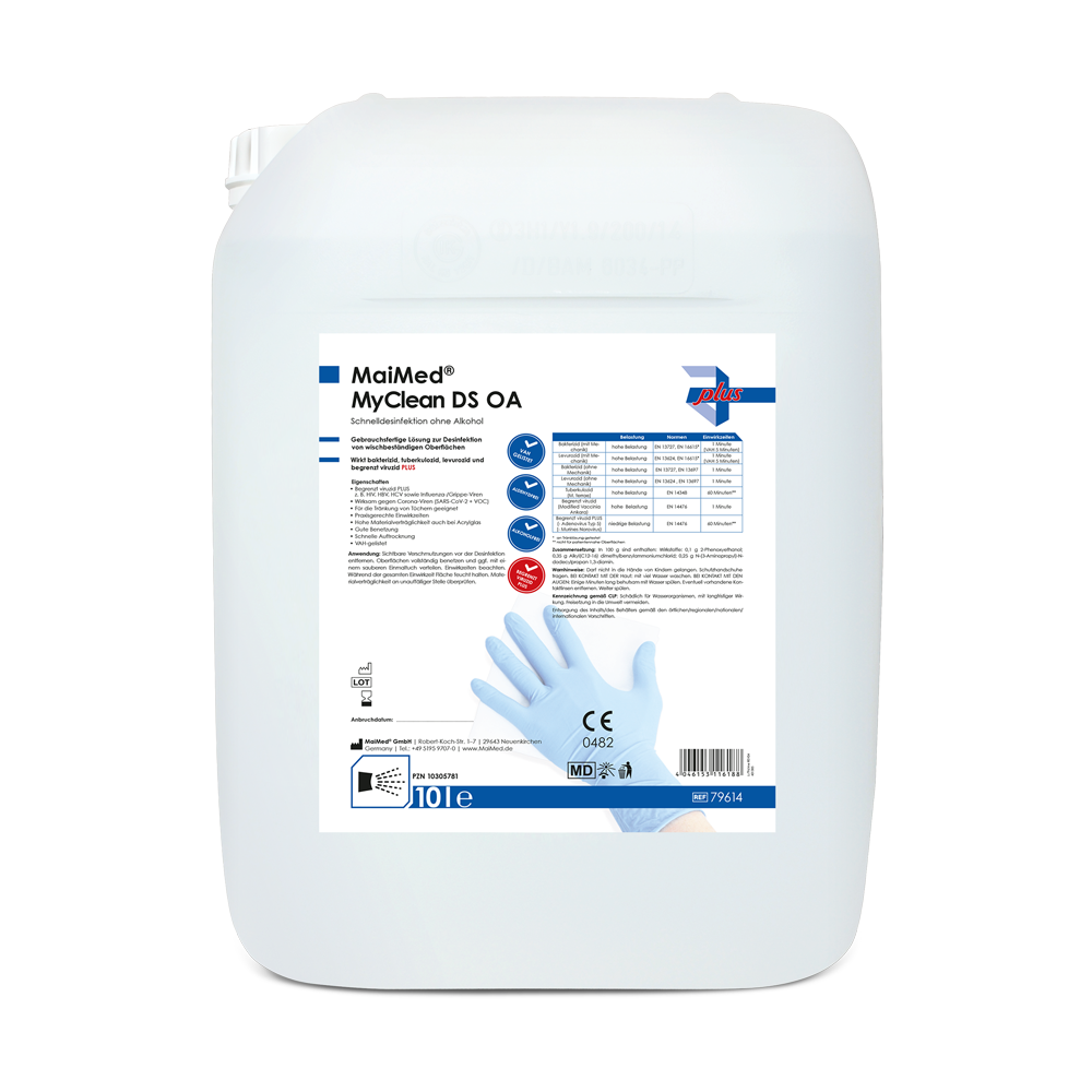MaiMed MyClean DS OA snelle desinfectie - neutraal