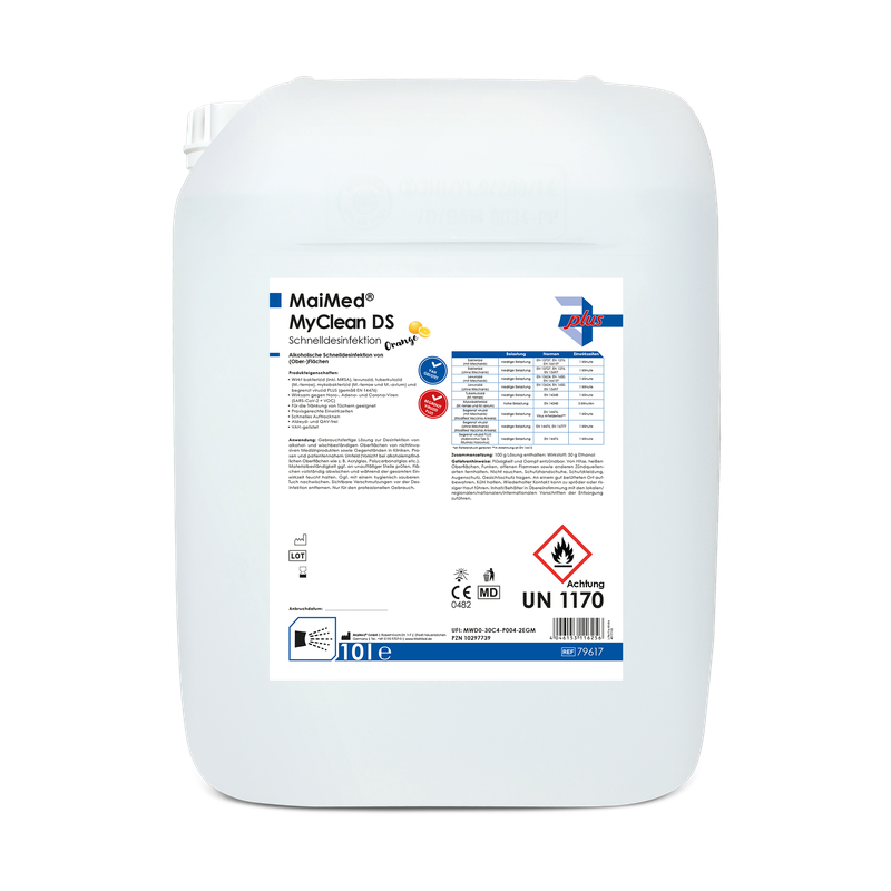 MaiMed MyClean DS - snelle desinfectie | Jerrycan (10 l)