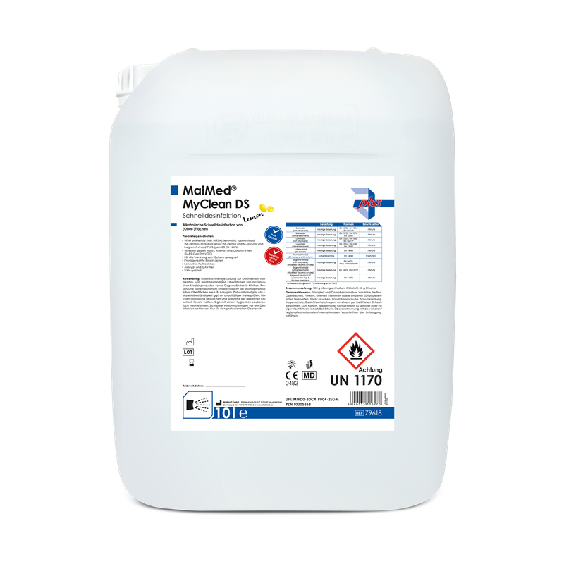 MaiMed MyClean DS - snelle desinfectie | Jerrycan (10 l)