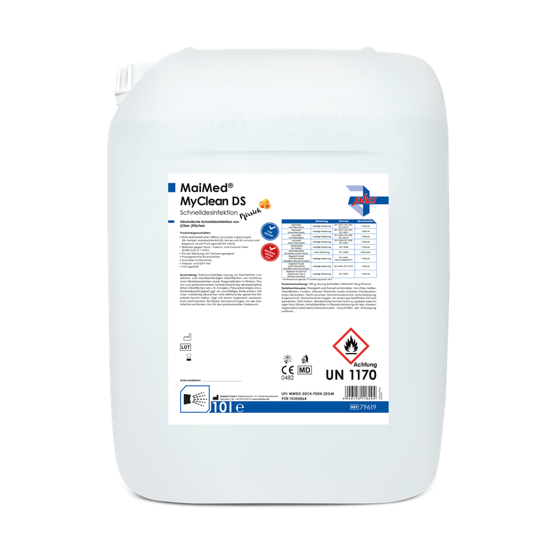 MaiMed MyClean DS - snelle desinfectie | Jerrycan (10 l)