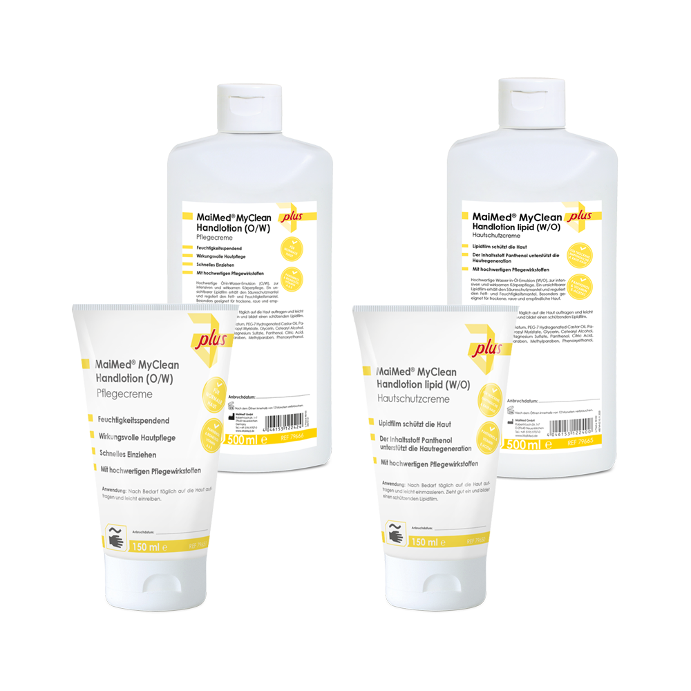MaiMed MyClean handlotion lipide (W/O) huidbeschermingscrème (op water-oliebasis)
