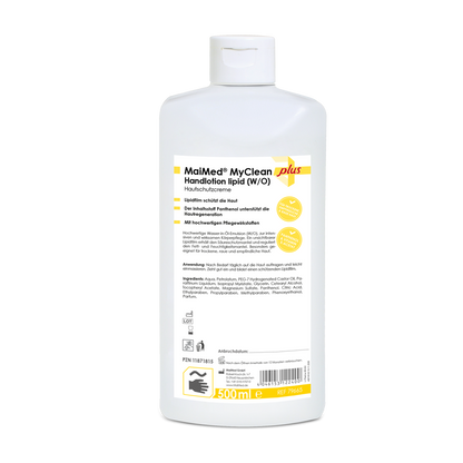 MaiMed MyClean handlotion lipide (W/O) huidbeschermingscrème (op water-oliebasis)