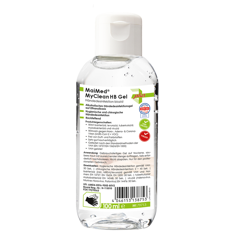 MaiMed MyClean HB Gel 100 ml/fles | Fles (500 ml)
