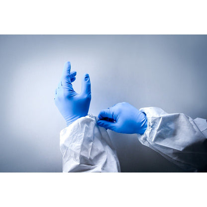 NITRAS HIGH RISK NITRILE, nitril wegwerphandschoenen, blauw