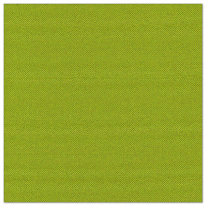 Ein quadratischer Strukturstoff in unifarbenem, leuchtendem Grün mit dezentem Webmuster, der an die "ROYAL Collection" der PAPSTAR GmbH 50 Servietten 1/4-Falz 40 x 40 cm grün erinnert.