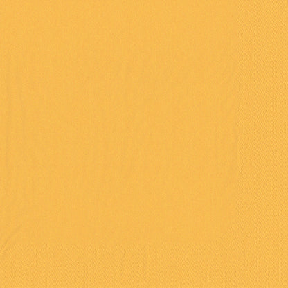 Die 50 Servietten im 2-lagigen 1/4-Falz (40 x 40 cm) der PAPSTAR GmbH sind einfarbig gelbe Servietten mit dezent strukturiertem Rand und Mittelteil, wodurch an den Rändern ein leichter Schattierungsunterschied entsteht.