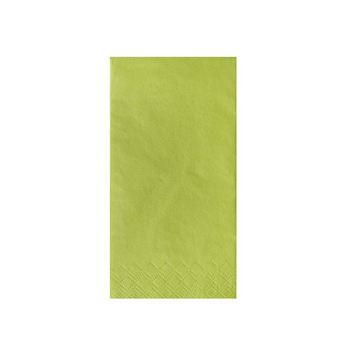 De PAPSTAR 250 servetten, 3-laags, 1/8-vouw van PAPSTAR GmbH biedt rechthoekige, linde-groene servetten (33 x 33 cm) met een subtiel reliëf aan de rand – perfect als veelzijdige horecaservetten voor elke gelegenheid.