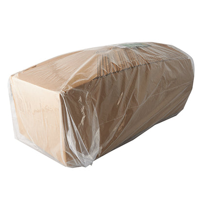 Op een eenvoudige witte achtergrond is een verpakking met 50 lunchboxen, karton 'pure' bruin van de PAPSTAR GmbH afgebeeld.