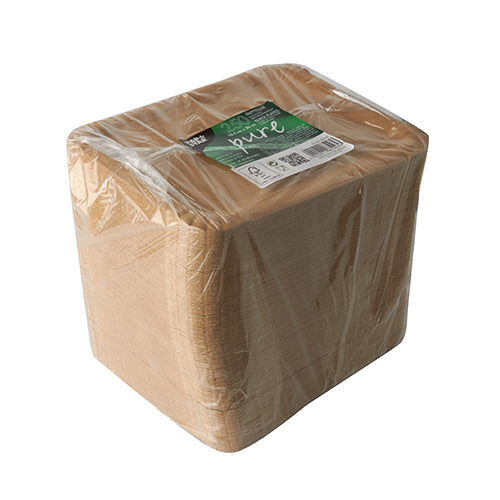 De PAPSTAR 250 kartonnen borden "pure" rechthoekig wit van PAPSTAR GmbH is een duurzame keuze, gemaakt van milieuvriendelijk verse vezelkarton en verpakt in een doorzichtige verpakking met groen-wit label.