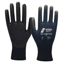 NITRAS FLEXIBLE FIT MF, montagehandschoenen, donkerblauw/zwart