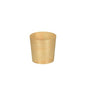De PAPSTAR fingerfood-schalen van hout "pure", rond, Ø 4,5 cm (12 stuks) van PAPSTAR GmbH zijn kleine, ronde houten schaaltjes die ideaal zijn voor het serveren van fingerfood en elke gedekte tafel milieuvriendelijk verfraaien. Afgebeeld op een eenvoudige witte achtergrond.