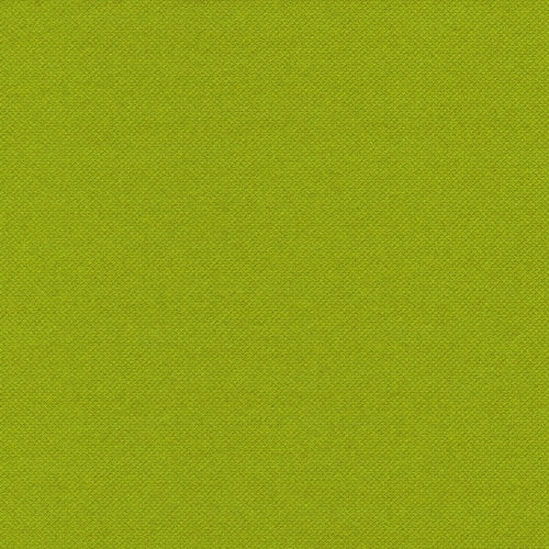 Een close-up van de PAPSTAR 100 servetten "ROYAL Collection" van PAPSTAR GmbH toont een effen, lichtgroene gestructureerde stof met een subtiel weefpatroon, dat de hoogwaardige kwaliteit van het materiaal benadrukt. Afmeting: 40 x 40 cm, 1/4-vouw.
