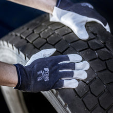 NITRAS TROPIC, mechanische handschoenen, grijs/donkerblauw