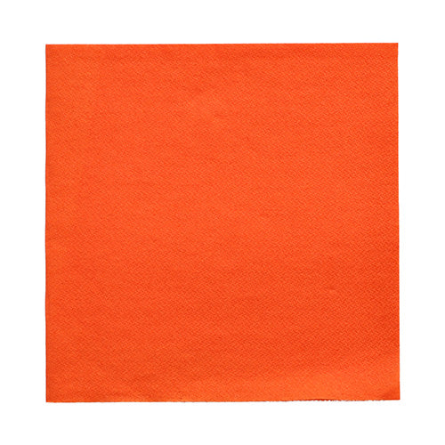 De 50 servetten „DAILY Collection“ 1/4-vouw (32x32 cm) van PAPSTAR GmbH zijn effen oranje, subtiel gestructureerde servetten – ideale hoogwaardige servetten voor elke gelegenheid.
