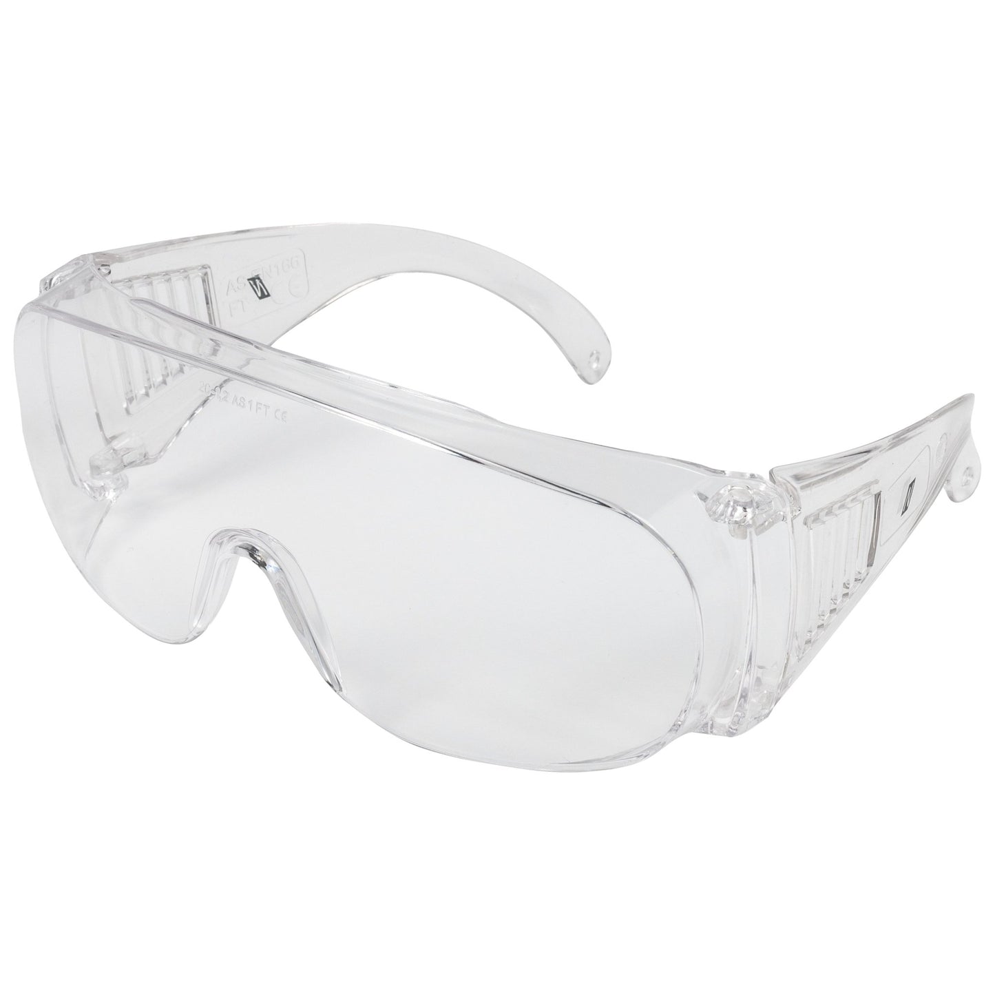 NITRAS VISION PROTECT BASIC, brilveren, transparant, EN 166 kunststof | Pak (12 stuks)