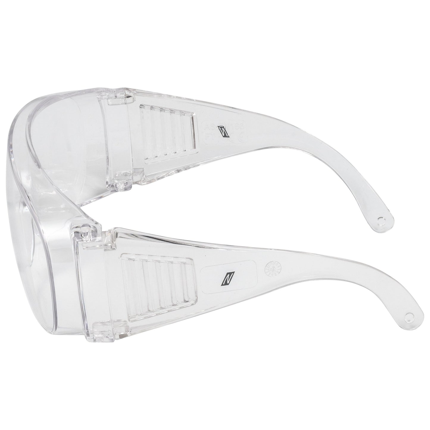 NITRAS VISION PROTECT BASIC, brilveren, transparant, EN 166 kunststof | Pak (12 stuks)