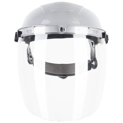 NITRAS PROTECT vizier, transparant / zwart, EN 166 kunststof | Pak (1 stuk)