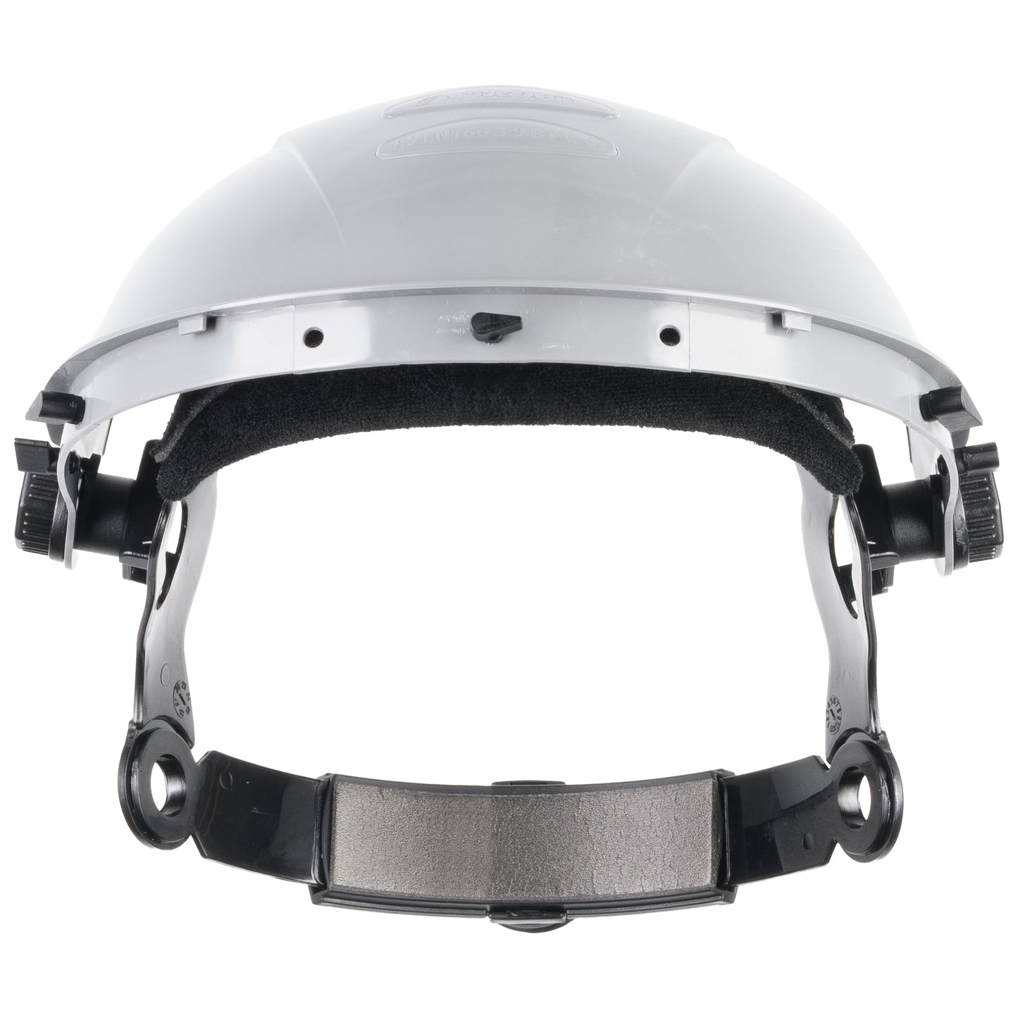 NITRAS PROTECT vizier, transparant / zwart, EN 166 kunststof | Pak (1 stuk)