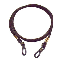 NITRAS brillenkoord, textiel, zwart | Pak (12 stuks)