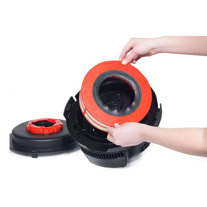 Numatic stofzuiger "Numatic 170 Hepa"PPR.170H-11 Hepa, reflo/zwart, accessoireset AS0, 32 | Pak (1 stuk)