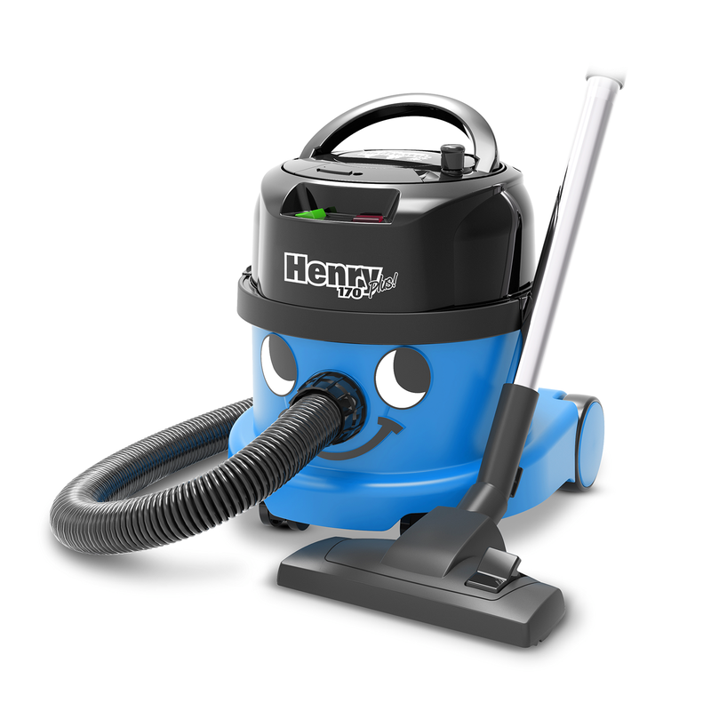 Numatic stofzuiger "Henry 170 Plus" PPR170-11, blauw/zwart, inclusief accessoireset AS0 32 mm | Pak (1 stuk)