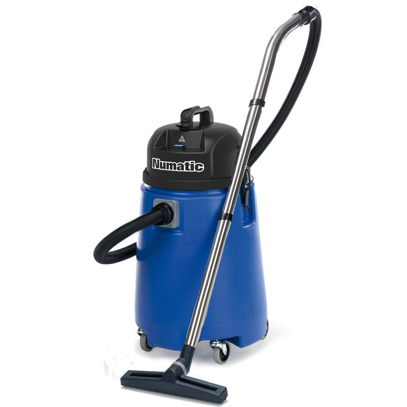 Numatic water vacuum cleaner WV800-2, blue, baffle plate, including accessory set AA5 32 mm | Pak (1 stuk)
