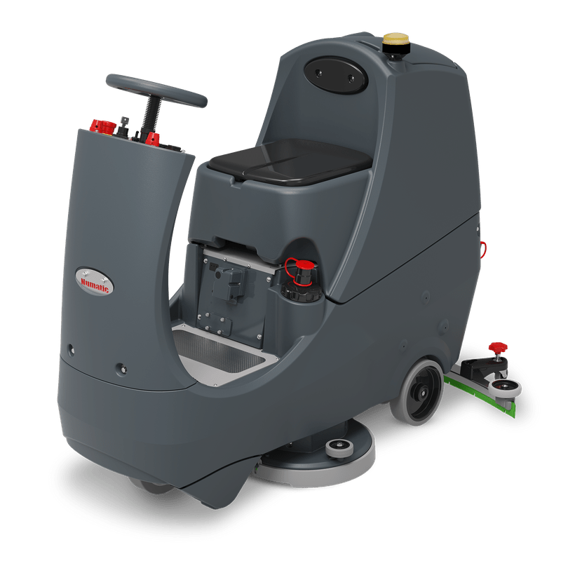 Numatic zit-schrobzuigmachine CRL8072T incl. geïntegreerde lader en TenTec-borstels | Pak (1 stuk)