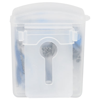 NITRAS MUTE PLUGS, gehoorbeschermingspluggen, blauw, EN 352-2 metaal | Pak (48 stuks)