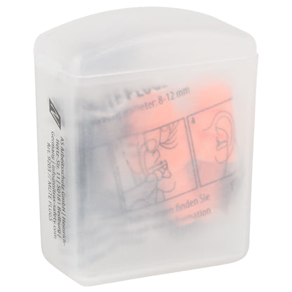 NITRAS MUTE PLUGS, gehoorbeschermingspluggen, oranje/zwart, EN 352-2 kunststof | Pak (48 stuks)