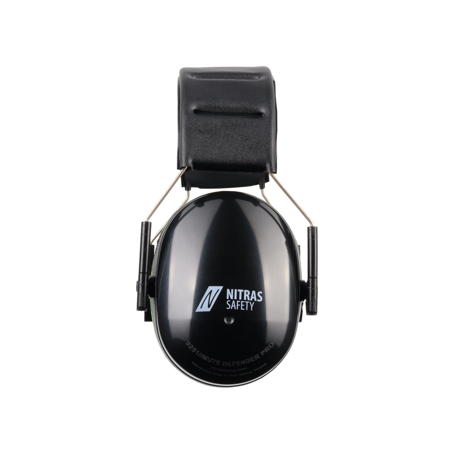 NITRAS MUTE DEFENDER PRO, oorkappen, zwart/groen, EN 352-1 kunststof | Pak (1 stuk)