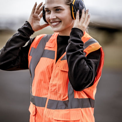 NITRAS MUTE DEFENDER PRO, oorkappen, zwart/geel, EN 352-1 kunststof | Pak (1 stuk)