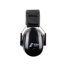 NITRAS MUTE DEFENDER PRO, oorkappen, zwart/rood, EN 352-1 kunststof | Pak (1 stuk)