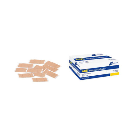 ABE® injectiepleister, 2 x 4 cm | Pak (500 stuks)