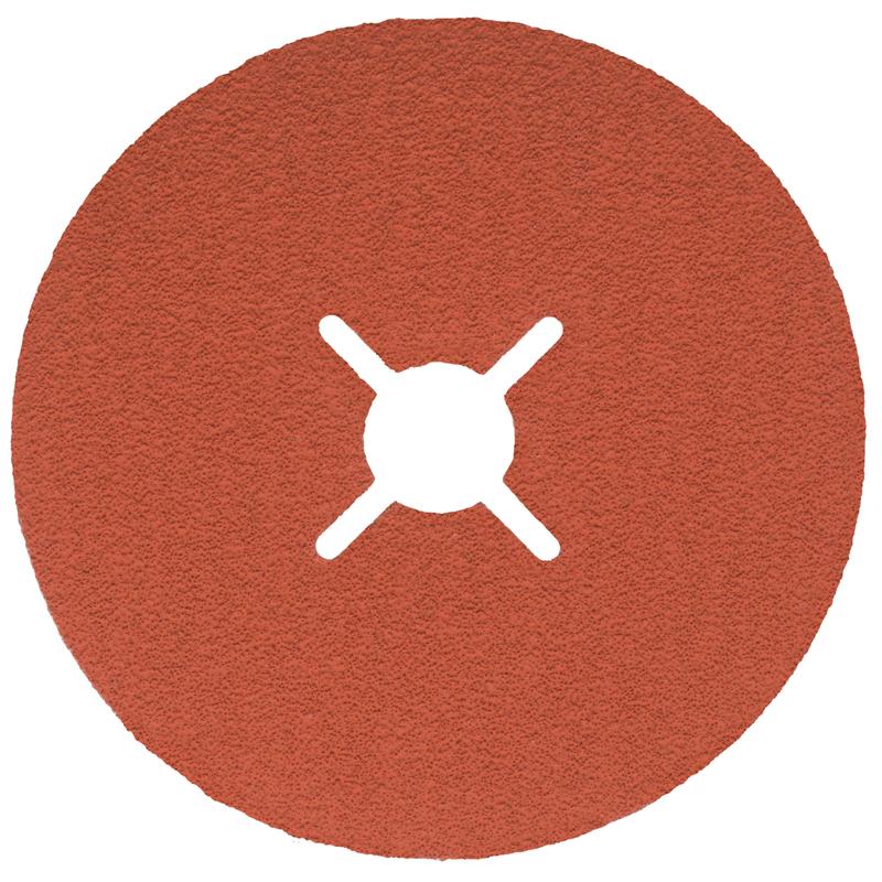 3M™ Cubitron™ II Fiberschijf 987C, 115 mm x 22 mm, 80+, gesleufd | Pak (25 stuks)