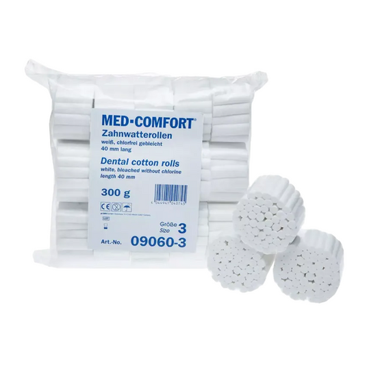 Ampri med-comfort tandheelkundige zahnwatter rollen 1500 g, verschillende maten