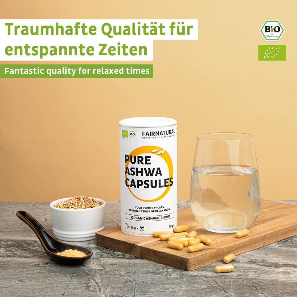 Biologische Ashwagandha-capsules